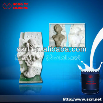 Condensation cured RTV-2 silicone rubber for mold making