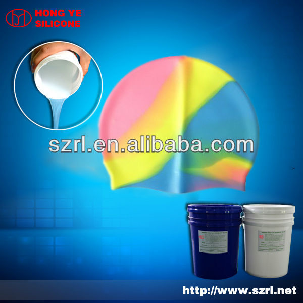 silicone printing ink/coatings for elastic swim suits