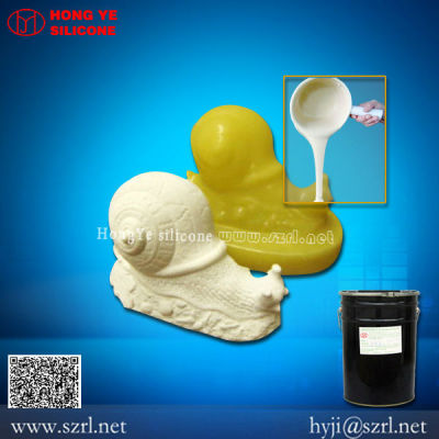 Liquid RTV silicone for soap toys mold making