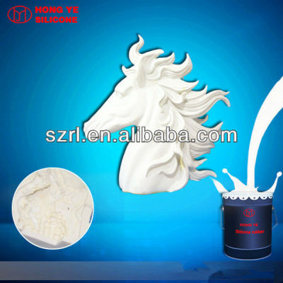 liquid molding silicone material to make mold for various crafts