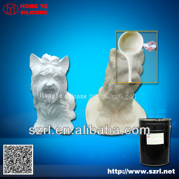High quality RTV-2 silicone rubber for plaster decoration mold