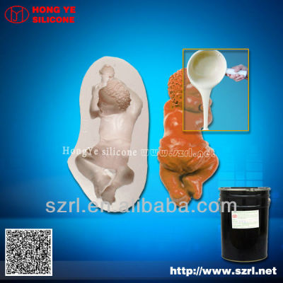 2-component liquid silicone rubber for mold making