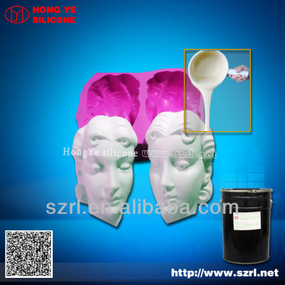 Liquid silicone rubber for plaster status