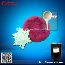 liquid silicone for making molds for fondant decorations cakes