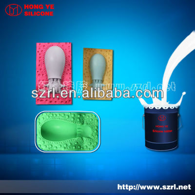 Pourable RTV-2 silicone rubber