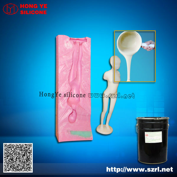 Liquid rtv silicone rubber for mould making
