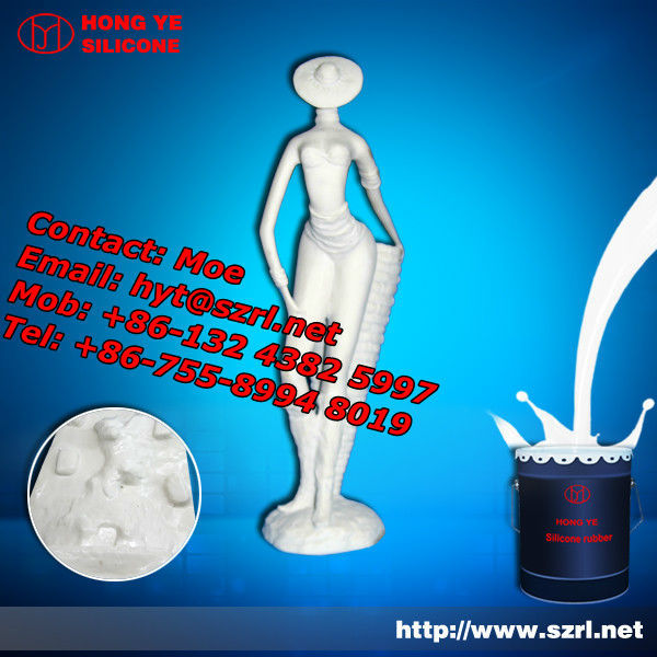 Condensation cure liquid silicone rubber for mold making