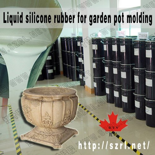 Plaster crafts molding silicone rubber