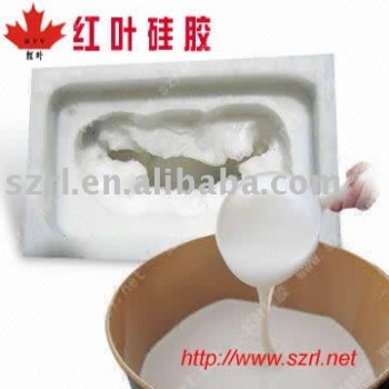 Tensile resistance molding silicone rubber