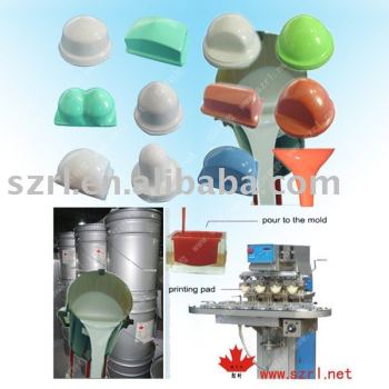 Producing Pad Printing Silicone Rubber