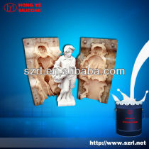 Liquid RTV-2 silicon rubber for concrete statue reproduction