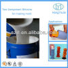 Molding silicone rubber for candle