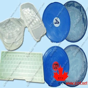 Platinum based silicone rubber for mold making