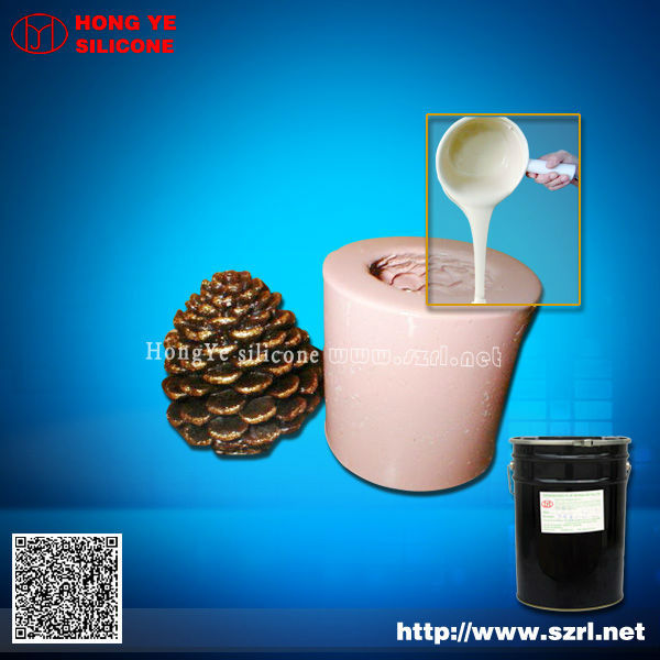 translucent ratio of 1:1 liquid silicone rubber for mold making
