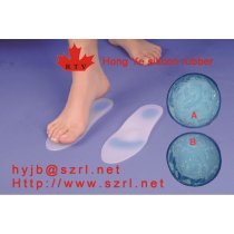 transparent liquid silicone rubber for shoe insoles casting making