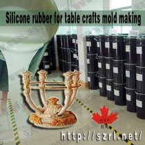 Silicone rubber for art crafts mold making
