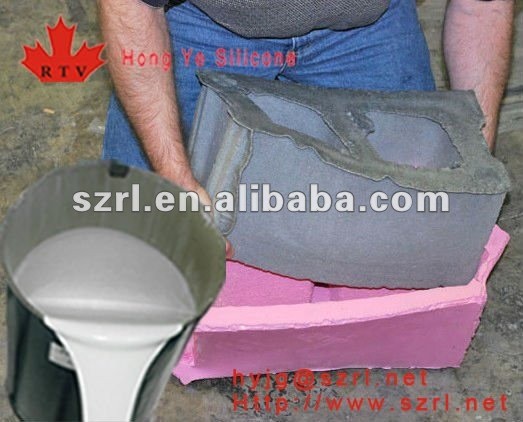 Molding Silicone Rubber For Casting Cement Decor