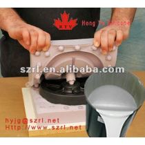 Brushable silicone rubber for gypsum cornice
