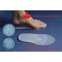 Addition cure silicone for shoe soles