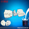 Additional curing silicone rubber for mold making