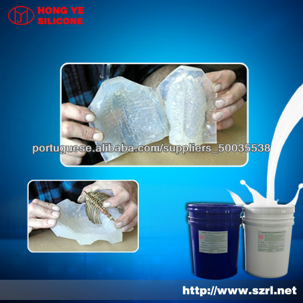 RTV2 silicone for rapid prototyping