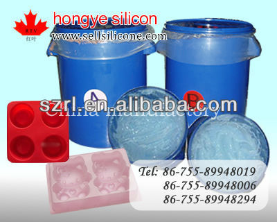 gelatin moulding addition silicone rubber