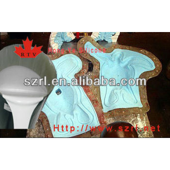 Lace and Border Strip Push Molds addition cured silicone rubber