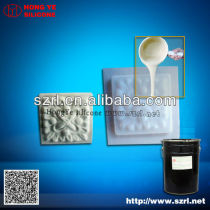 Platinum cured silicone rubber material for molding