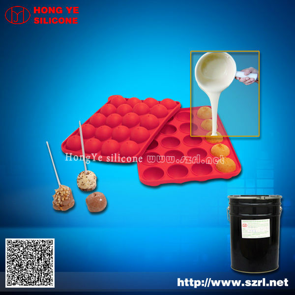 Food Grade Additioin Cure Silicone Rubber For Cake Moulds