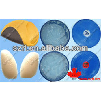 two part silicone rubber(1:1) for skin touch Human faces, hands