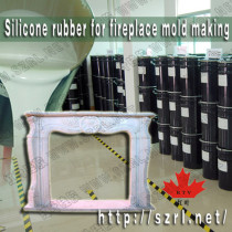 HY silicone rubber for concrete statues molds with high quality