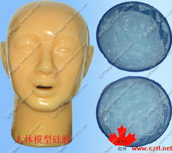 Platinum cure silicone for life casting