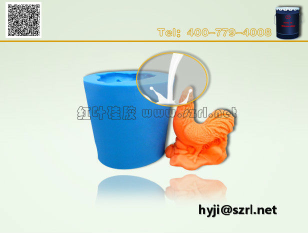 Pourable Silicone Moldmaking Rubber for Gypsum Mold Making