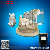 Addition cure silicone rubber for stone mold making