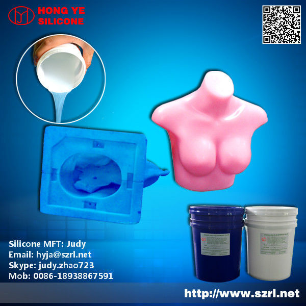 Silicone Rubber for human boby decoration Mould Making