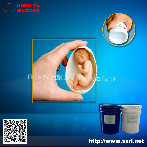 Body safely life casting silicone rubber