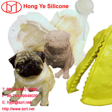Addition silicone for crafts dog mold making