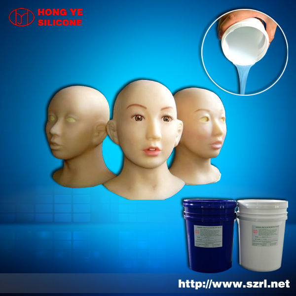 silicone rubber for life casting:skin safe