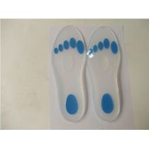 like walking on Jell-O insoles silicone rubber