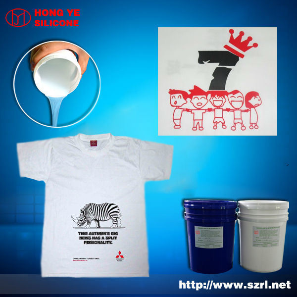 T-shirt screen printing liquid silicon rubber manufacture shenzhen