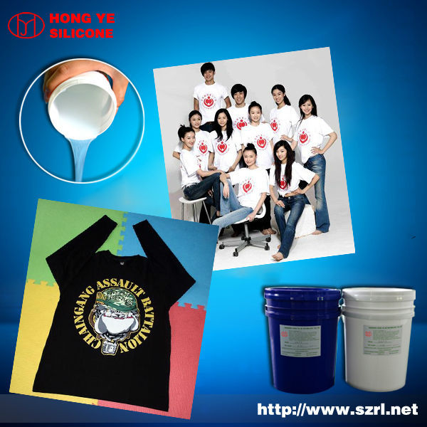 Silicon Ink for Screen Printing of Textile Coating