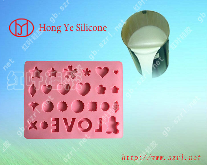 injection silicone rubber for choclate mold making