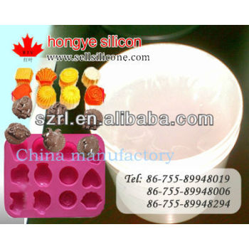 silicone rubber for gradienate food moulding