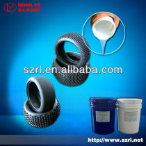 Non-deformation/ low shrinkage/silicone rubber for tire molds