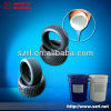 Non-deformation silicone rubber for tire molds