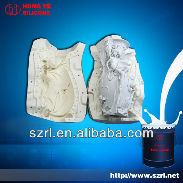 liquid RTV silicone rubber for GRC and cement mould making