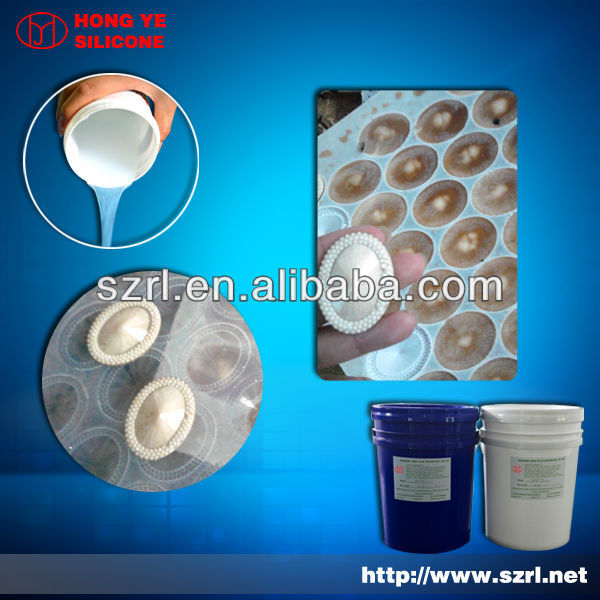 Rtv-2 addition cured silicone rubber for injection molding