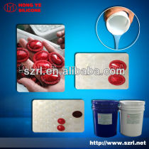 High heat resistant silicone rubber for resin diamond molding
