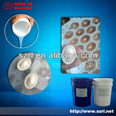 Platinum cure silicone rubber for resin diamond molding