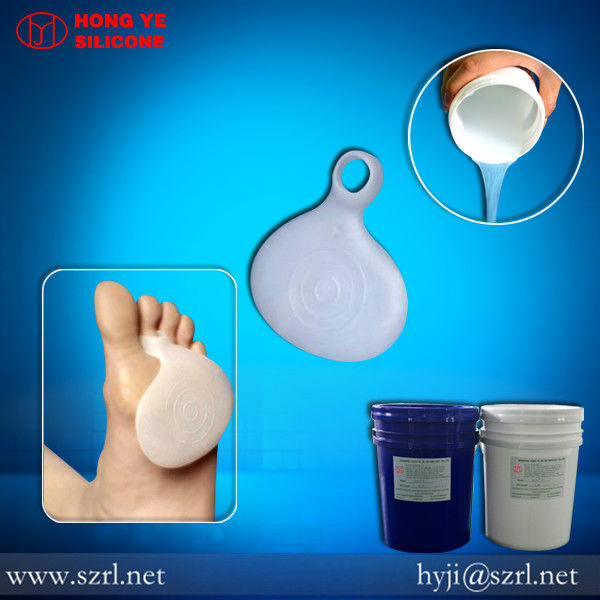 Transparent Medical silicone for Adhesive Silicone Heel Spur